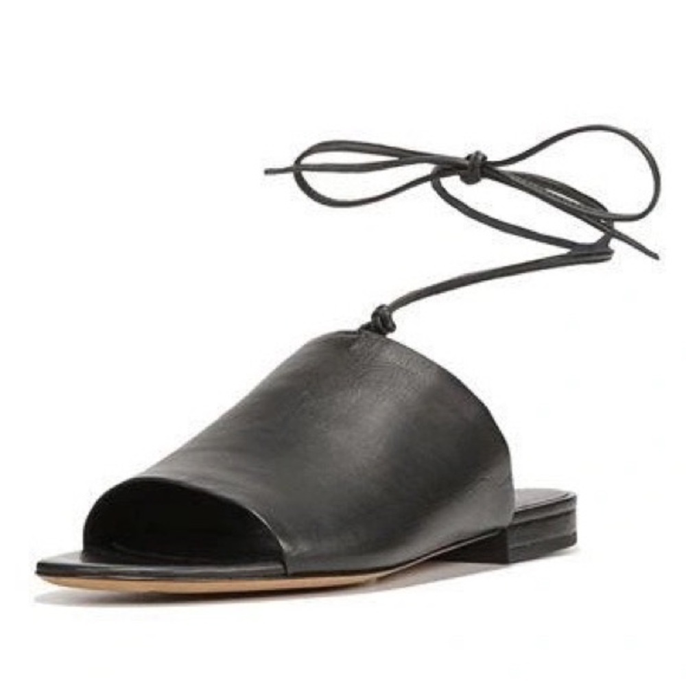 Vince Damon Leather Lace Up Sandals - Picture 2 of 11